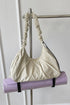 'Alondra' Ruched Drawstring Crossbody Bag - Celes Fashion